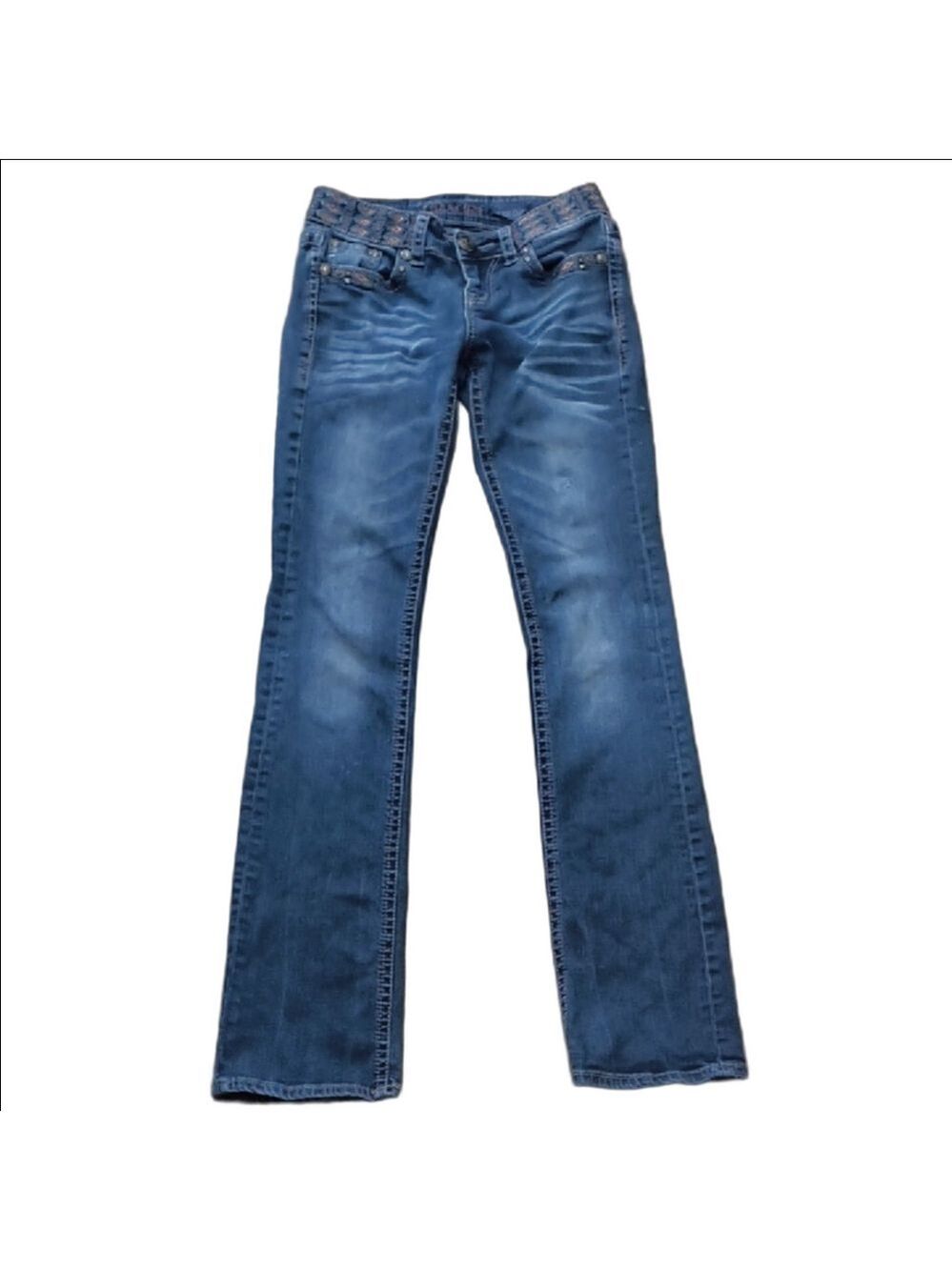 Grace Midnight Blue Straight Leg Jeans